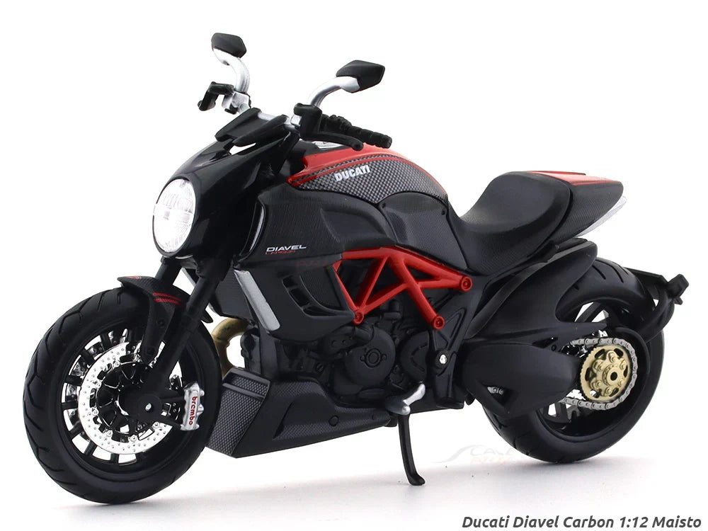 Ducati Diavel Carbon 1:12 Licensed Maisto Diecast Alloy Model Bike