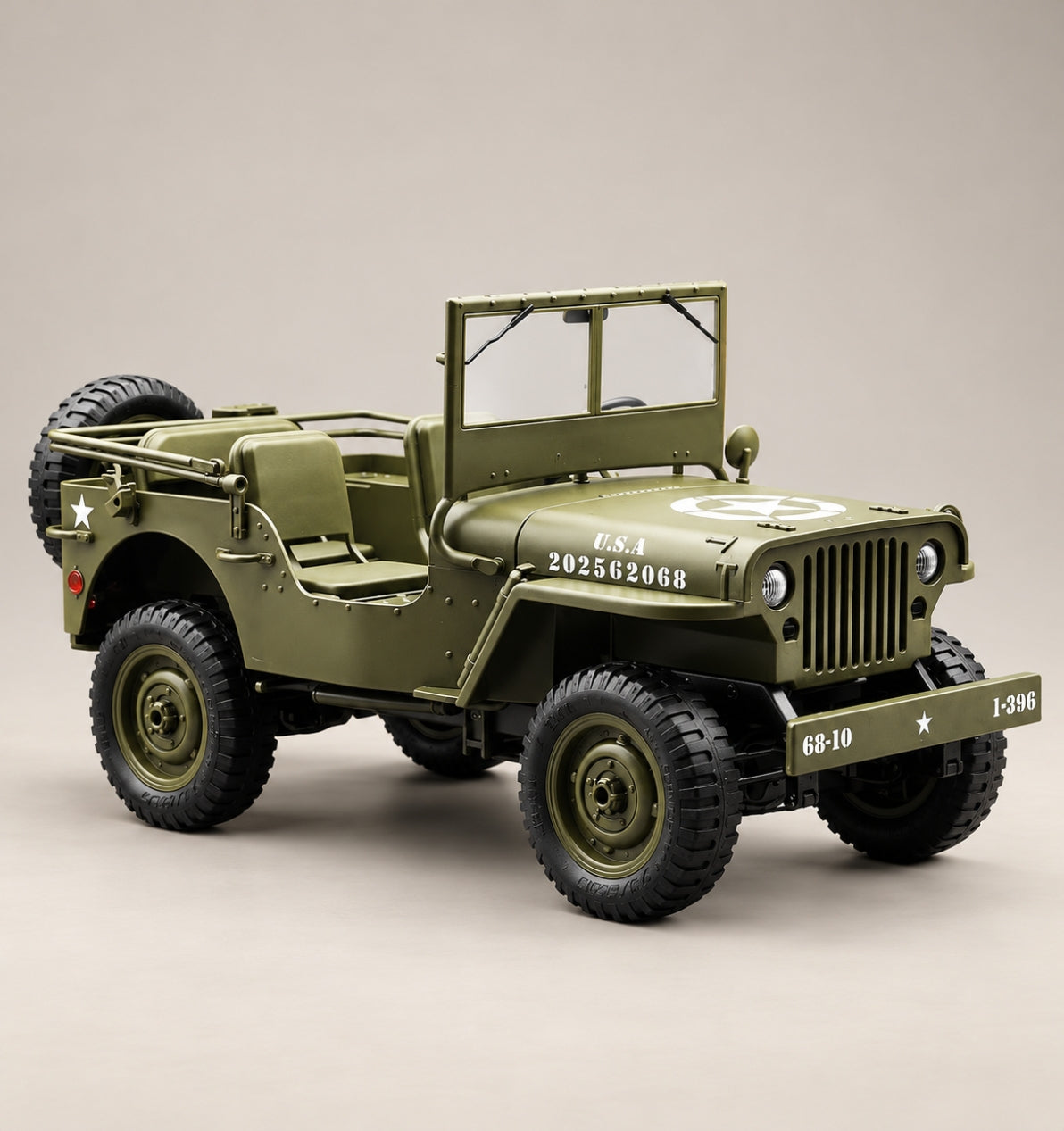 4WD RC Military Jeep