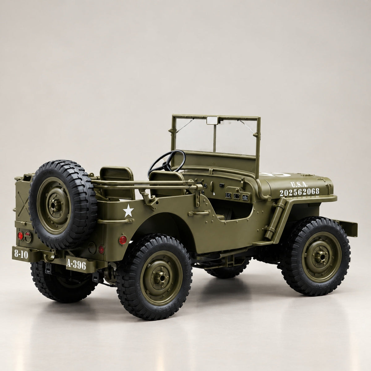 4WD RC Military Jeep